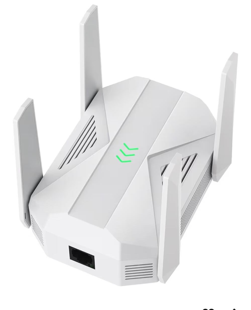 WiFi Extender Signal Booster with Gigabit Ethernet Port, WiFi Booster Dual-Band